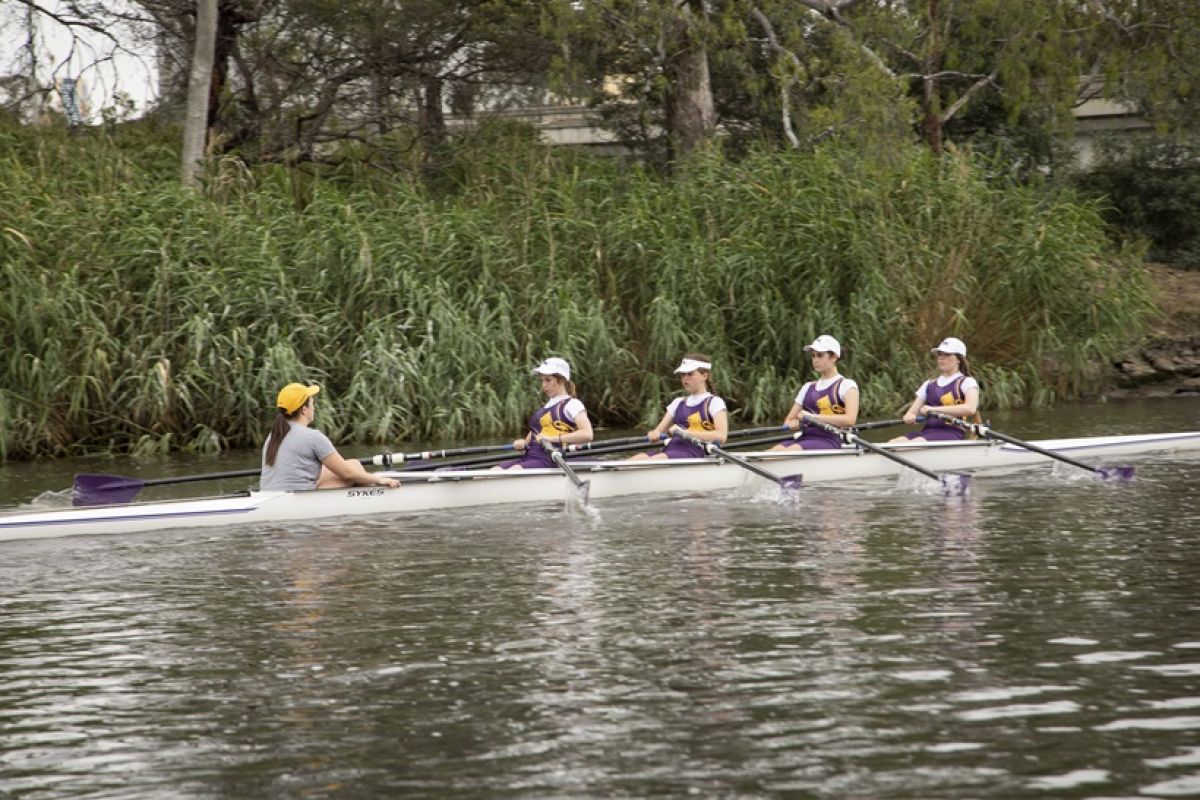 Wesley College Rowing Celebration and boat naming day