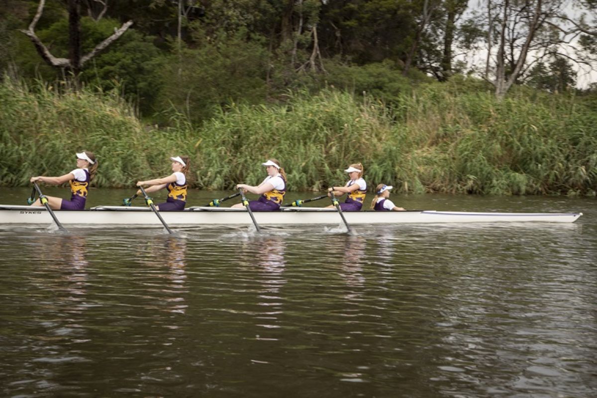 Wesley College Rowing Celebration and boat naming day