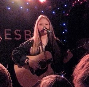 Wesley's up and coming singer songwriter