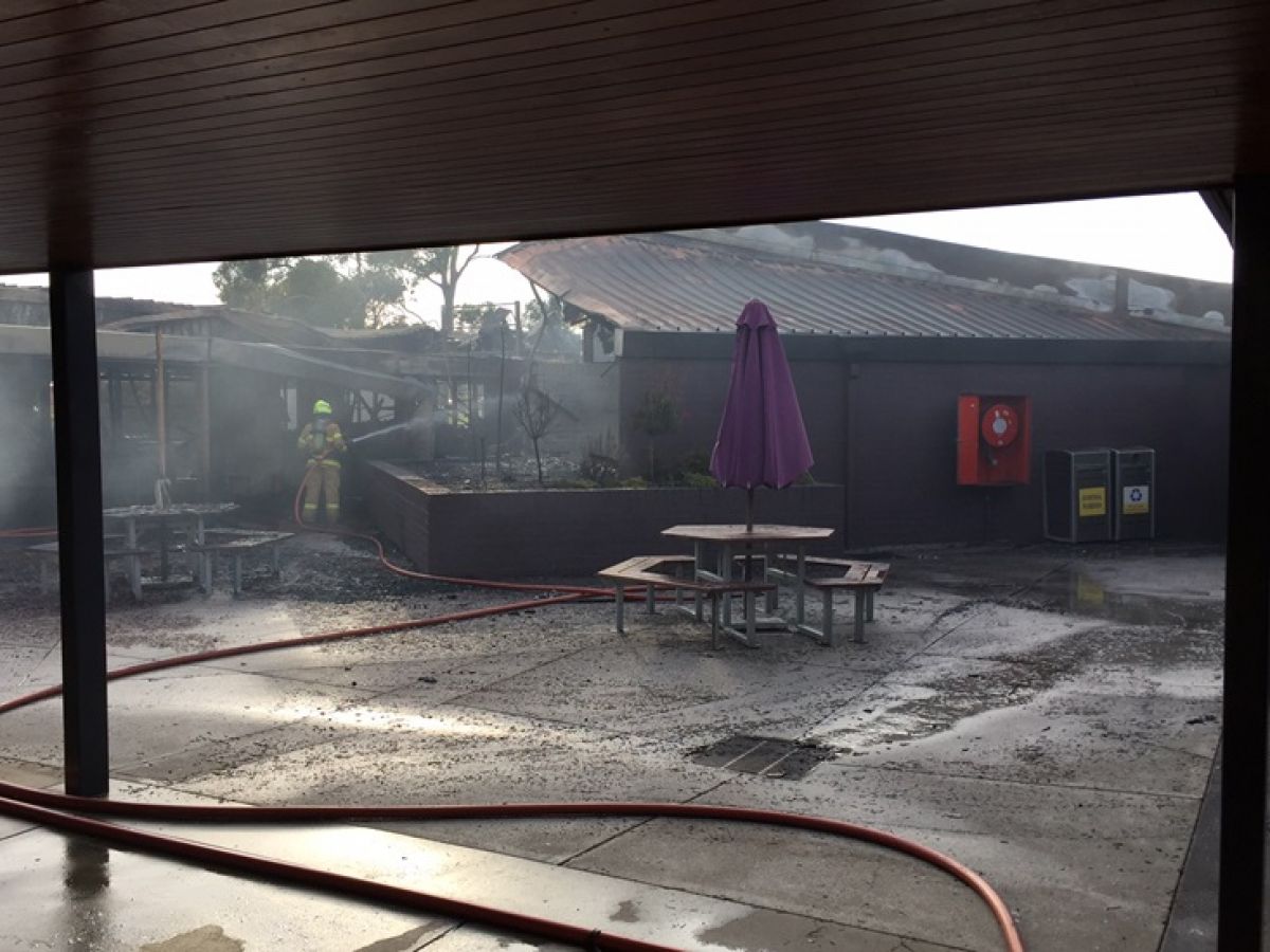 Glen Waverley Middle School Fire