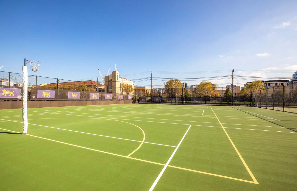 Netball courts