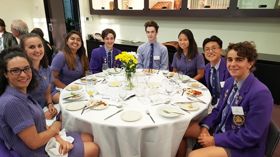 Prefects Dinner with guest speaker Dr Alessandro Demaio