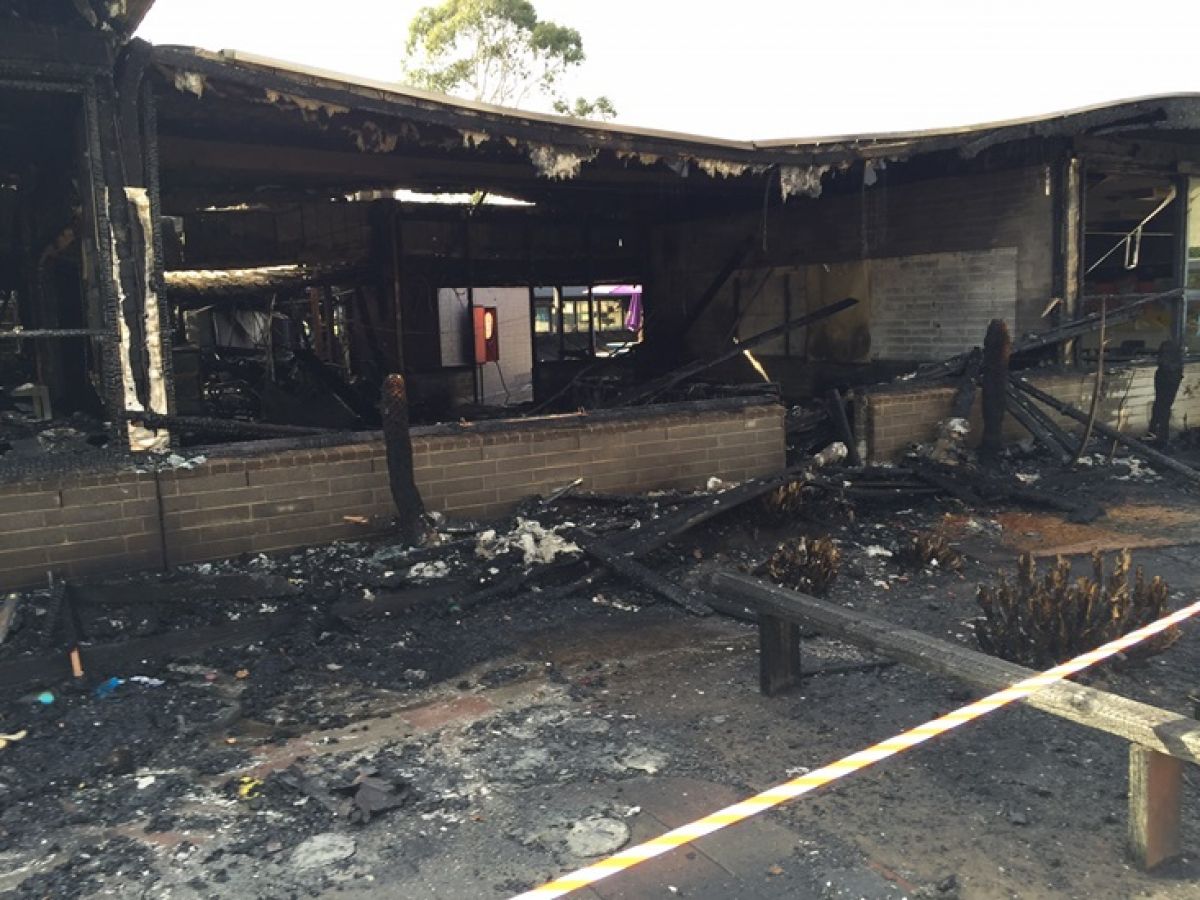Glen Waverley Middle School Fire