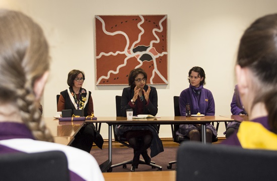 Dr Siva Kumari visits Wesley