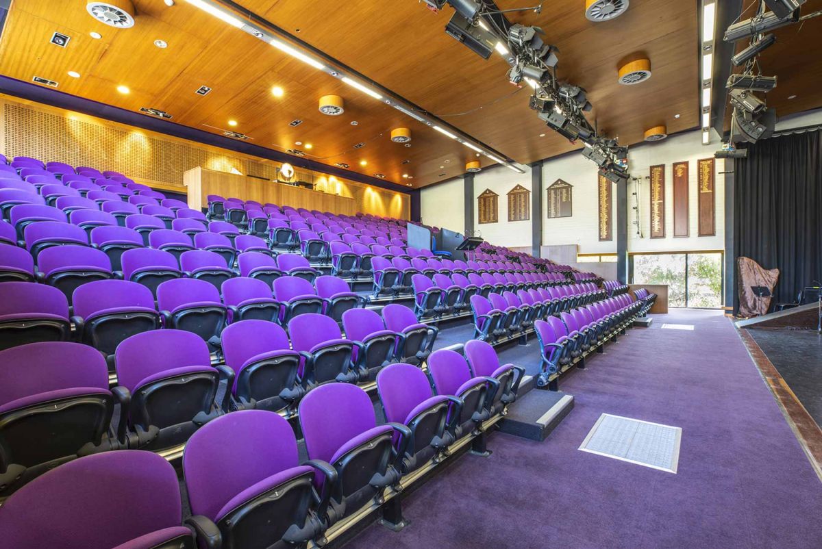 Cato Hall with auditorium seating