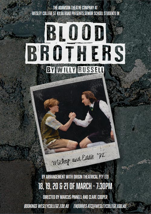 Blood Brothers poster