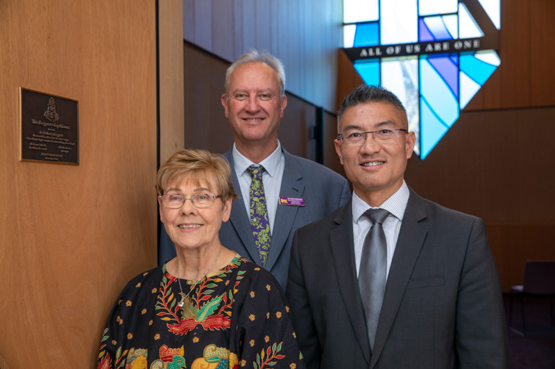 Drennen Centre Chapel Dedication