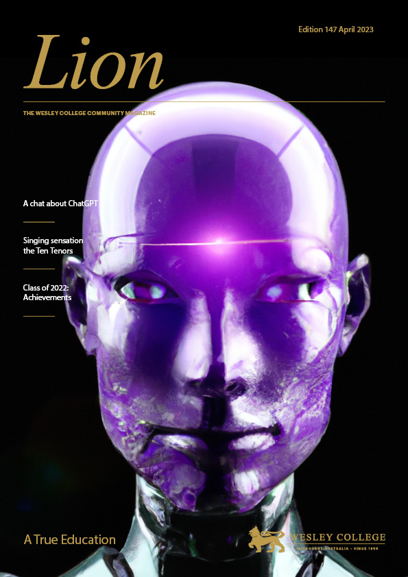 Lion Magazine cover of the April 2023 edition