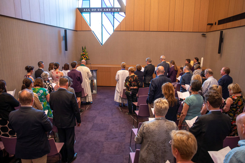 Drennen Centre Chapel Dedication