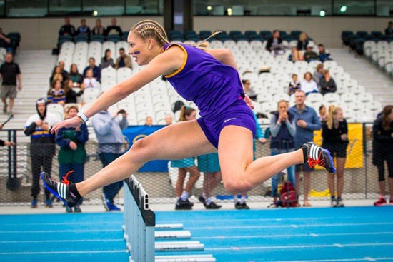 No hurdles for this athlete