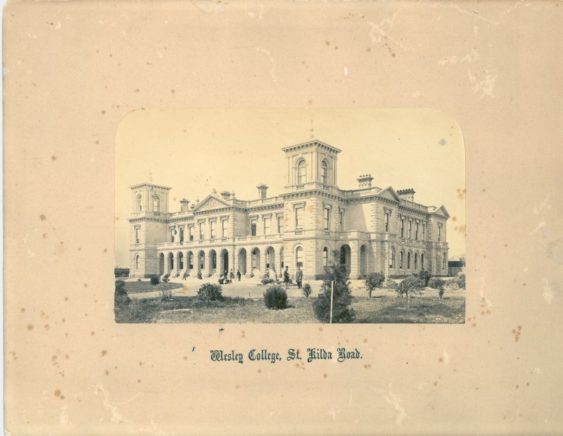 Wesley College 1869