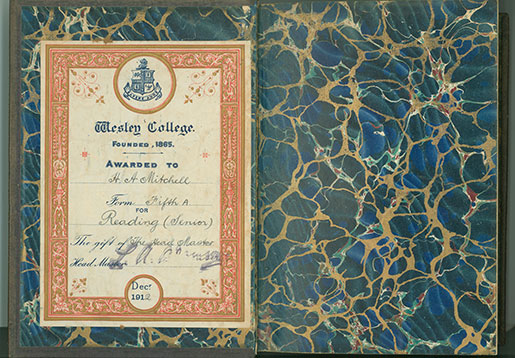 Wesley College Gift Book 1949
