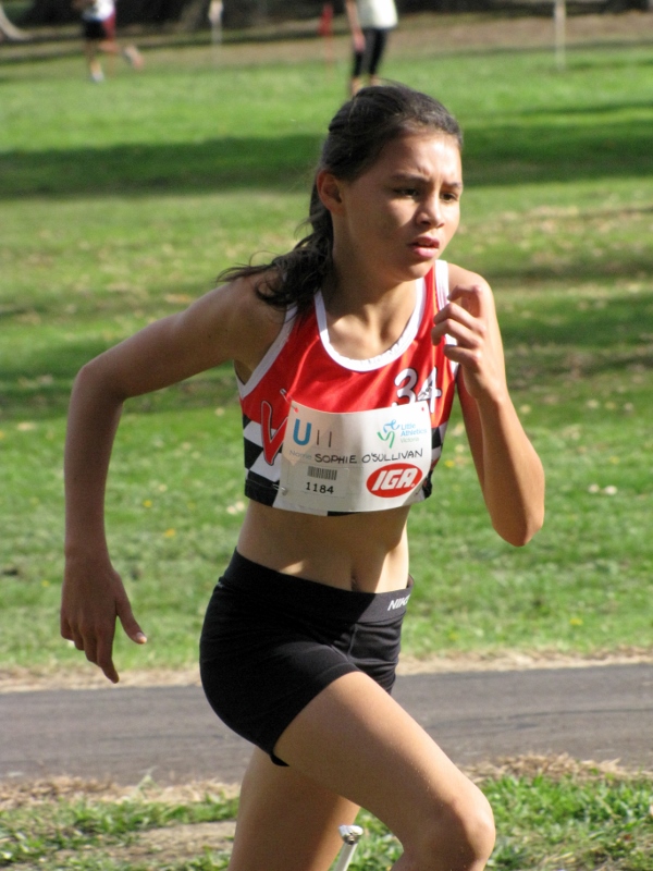 Sophie Cross Country Champion