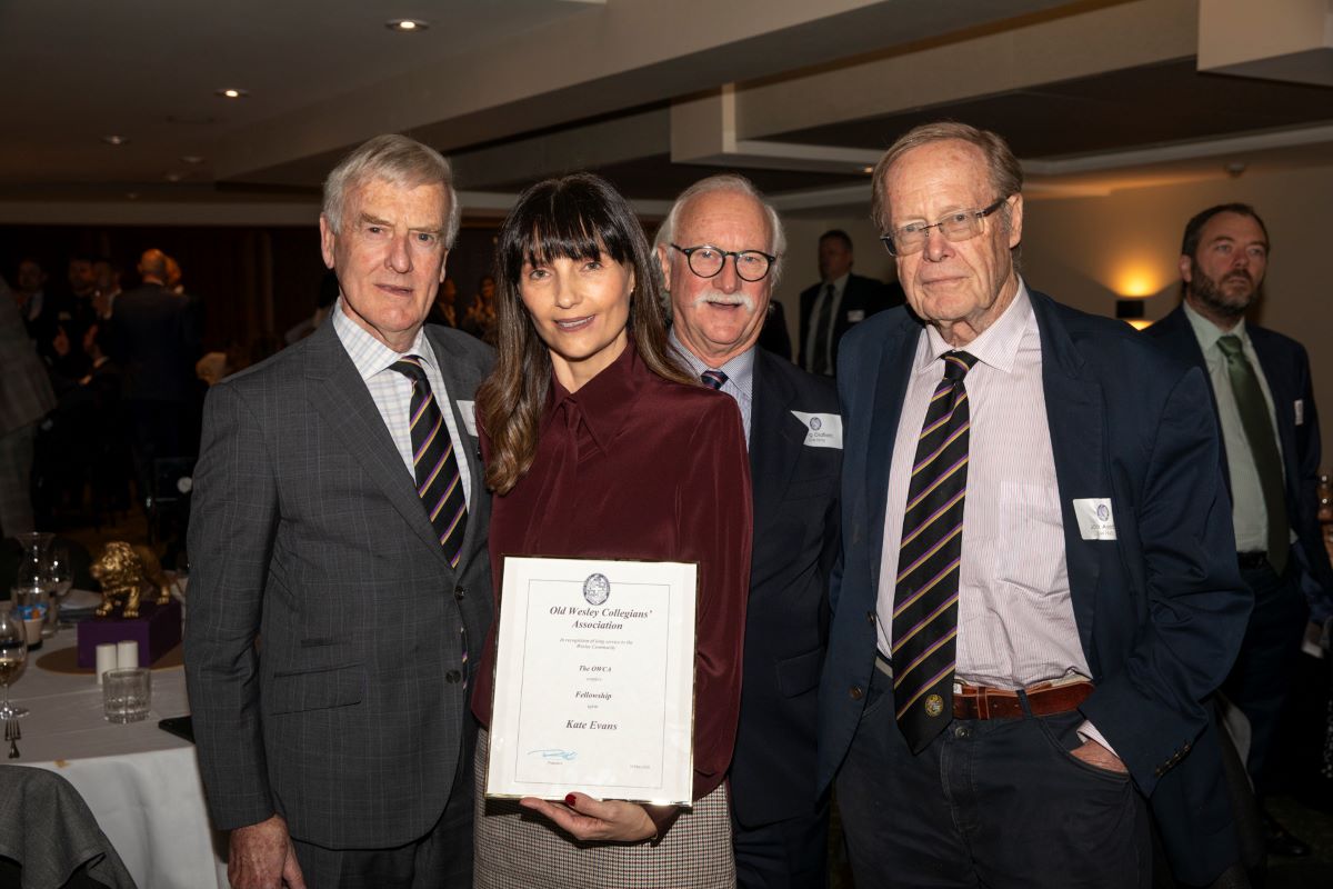 Frank Opray, Kate Evans, Doug Oldfield and Jack Ayerbe