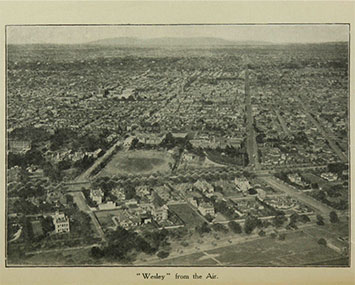 Wesley from the air