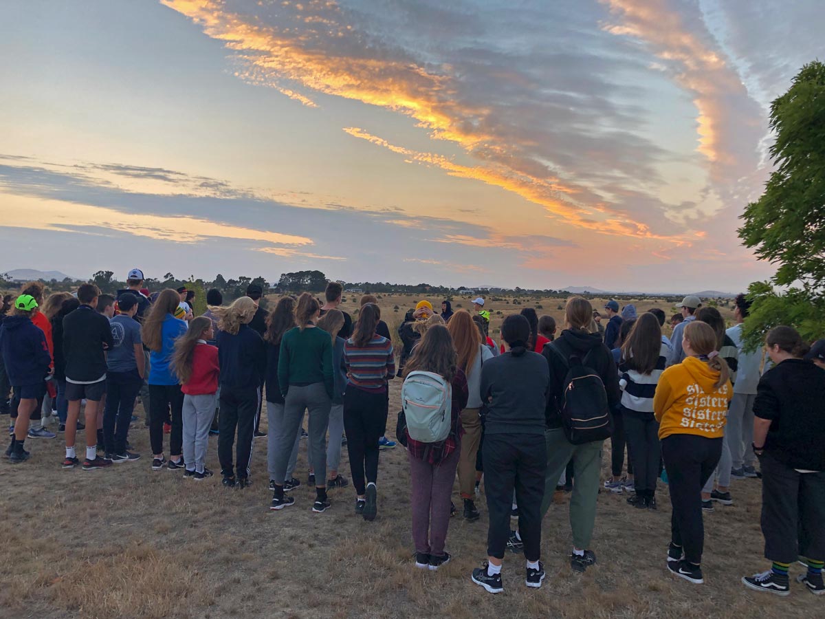 The iconic Sunrise Walk at Clunes