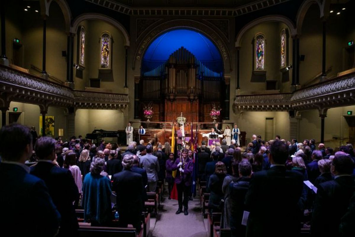 Commissioning of Wesley College Principal Nick Evans