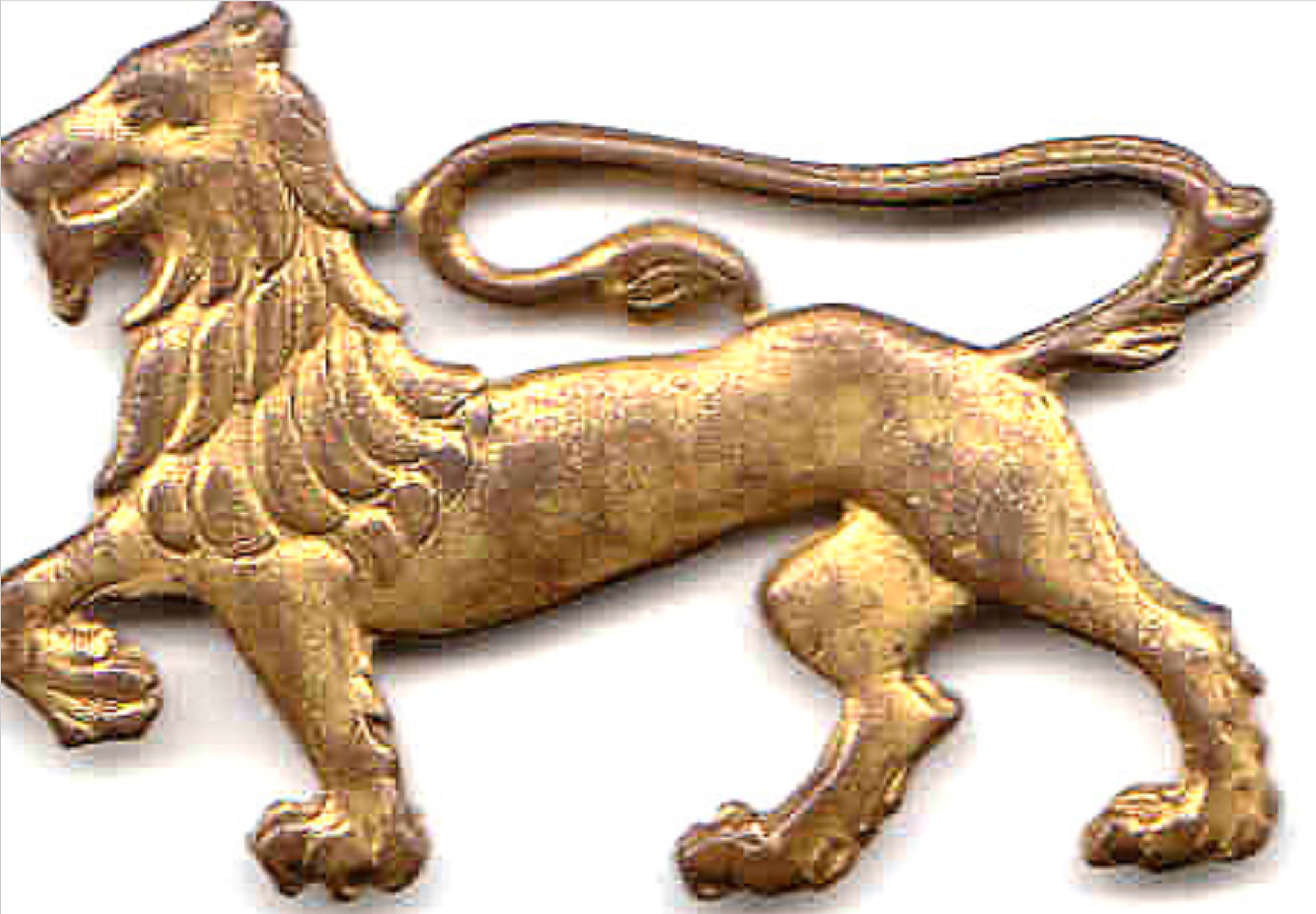 Lion badge