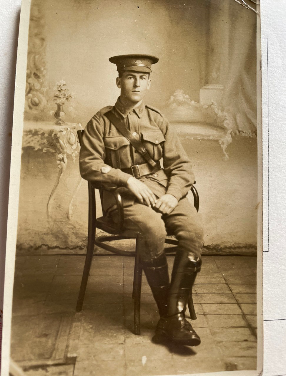 John Balfour in uniform