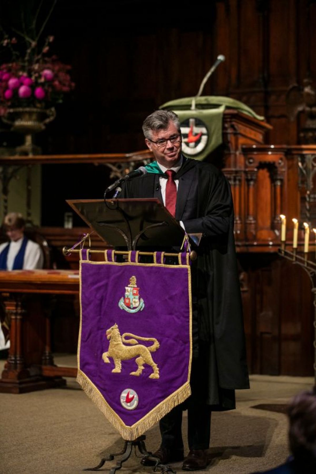 Commissioning of Wesley College Principal Nick Evans