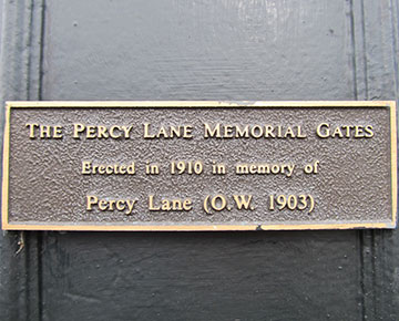 Percy Lane Memorial Gates