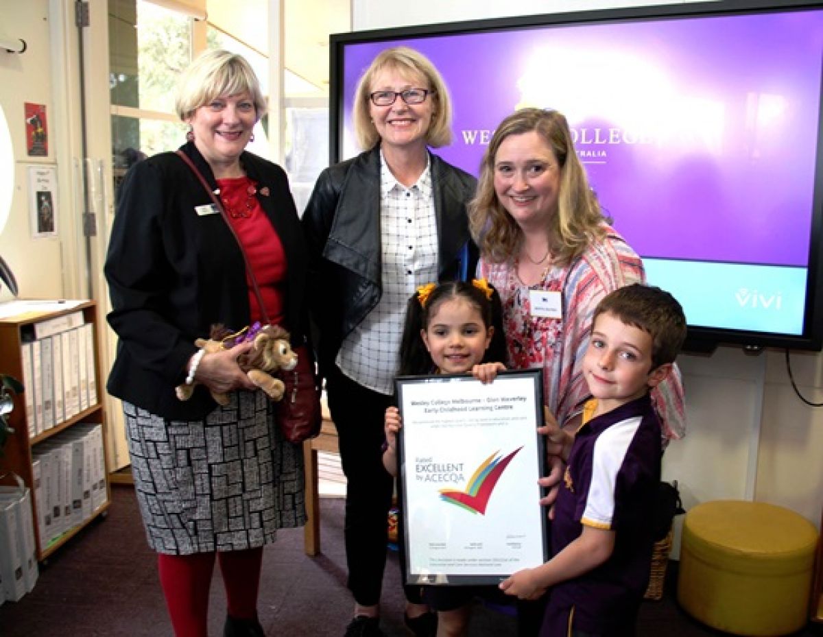 Glen Waverley Early Childhood Learning Centre awarded Excellent rating