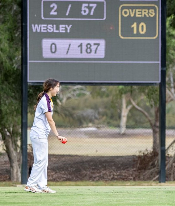 Wesley Girls Firsts Cricket scoreboard June 2025